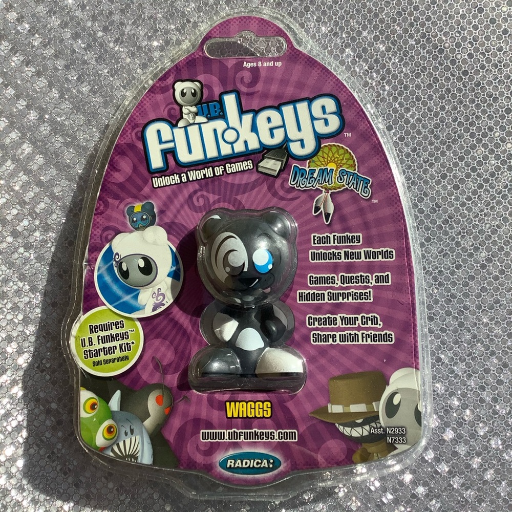 Super Rare Black Waggs U.B. Funkey Dream State UB Funkeys